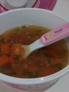 Foto resep Sup kacang merah balita 