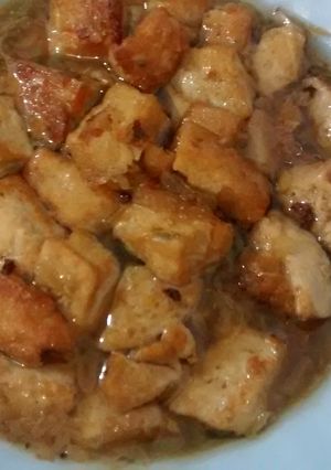 Foto resep Tahu masak gula merah