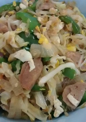Foto resep Tumis kol toge paprika