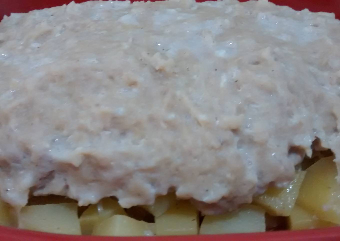 Simple steam pork mince