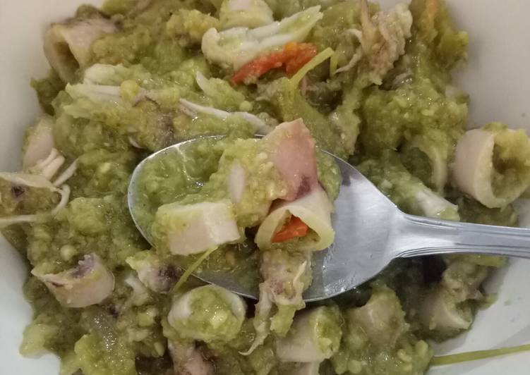 Resep Cumi Asin Bumbu Ijo, Menggugah Selera