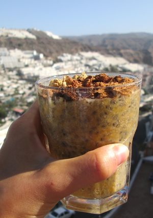 Una foto de Natillas de chocolate crudiveganas 