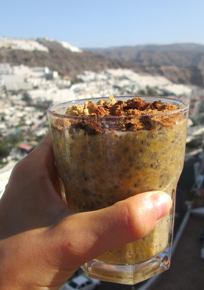 Una foto de Natillas de chocolate crudiveganas 