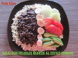 Mijo con frijoles al estilo cubano