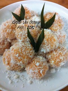 Foto resep Klepon ubi orange