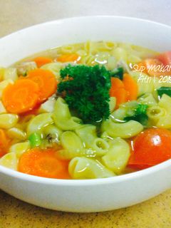 Foto resep Sup Makaroni