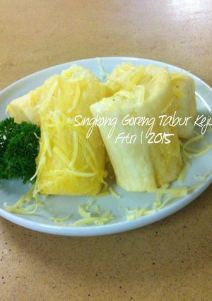 Foto resep Singkong Goreng Tabur Keju