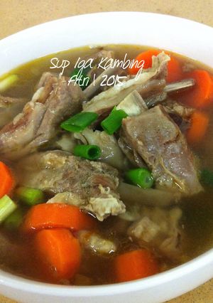 Foto resep Sup Iga Kambing