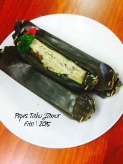 Foto resep Pepes Tahu Jamur Champignon 