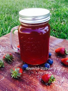 Foto resep Homemade Strawberry Syrup
