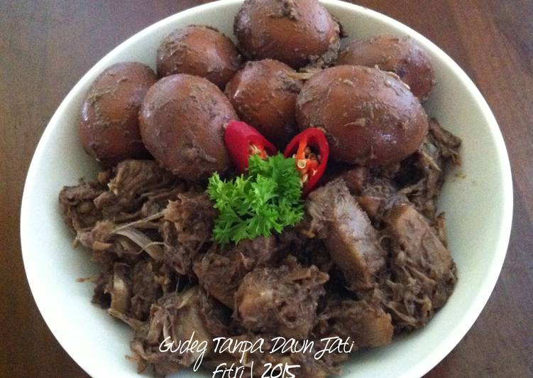 Gudeg Tanpa Daun Jati