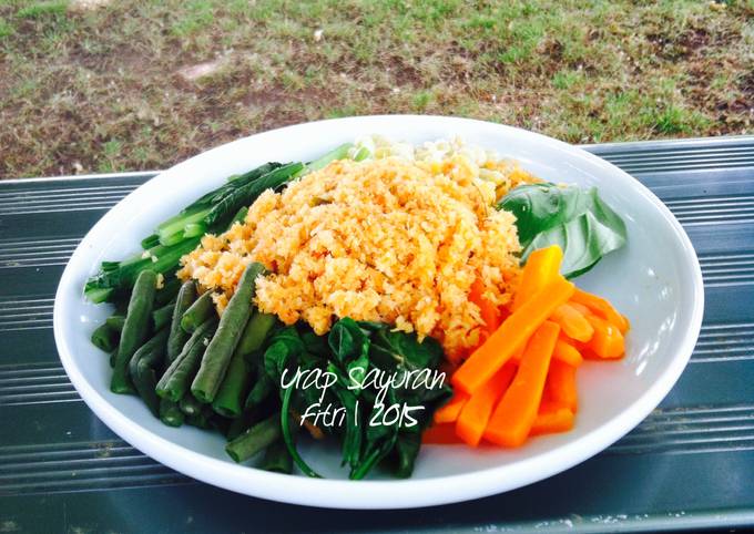 Anti Ribet, Buat Urap Sayuran Anti Gagal