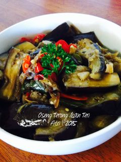 Foto resep Oseng Terong Ikan Teri