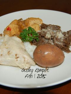 Foto resep Gudeg Komplit