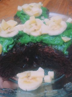 Foto resep Greentea Choco Lava Cake