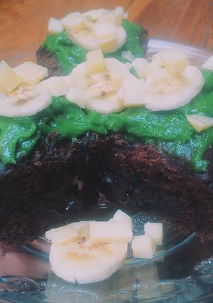 Foto resep Greentea Choco Lava Cake