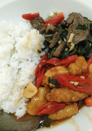 Foto resep ayam fillet crunchy asam manis