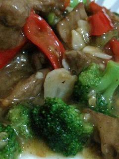 Foto resep cah brokoli sapi