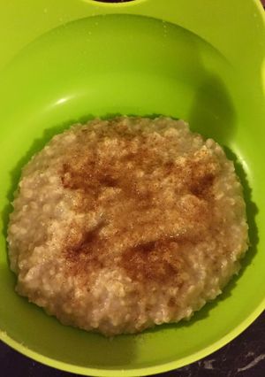Foto resep Oatmel toping cinnamon powder (MPASI)
