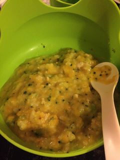 Foto resep Tim daging cincang kabocha (MPASI)