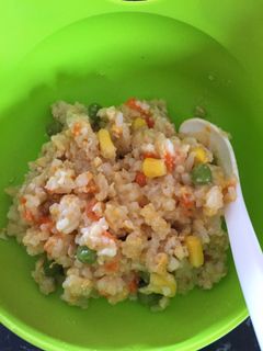 Foto resep Nasi ayam (MPASI)