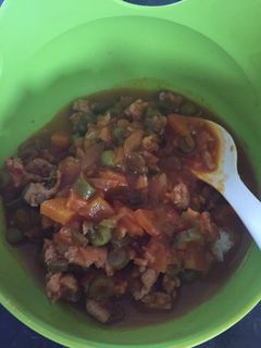 Foto resep Soup merah (MPASI)