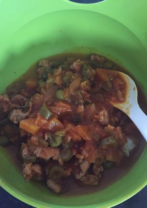 Foto resep Soup merah (MPASI)