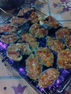 Hình của món Cá trê nướng.