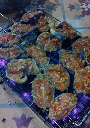 Hình của món Cá trê nướng.