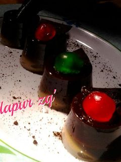 Foto resep Puding Coklat Lecy Serpihan Oreo