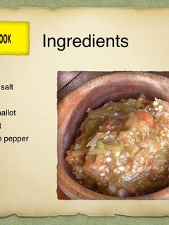 รูปของ น้ำพริกหนุ่ม / nam prik noom /spicy green pepper pate