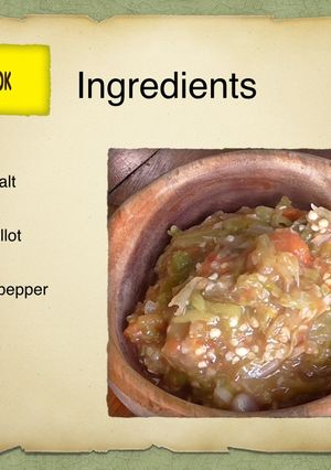 รูปของ น้ำพริกหนุ่ม / nam prik noom /spicy green pepper pate