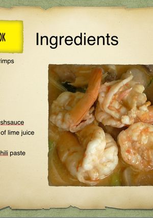 รูปของต้มยำกุ้งน้ำข้น / How to tom yum goong