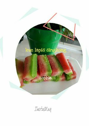 Foto resep Kue Lapis Singkong