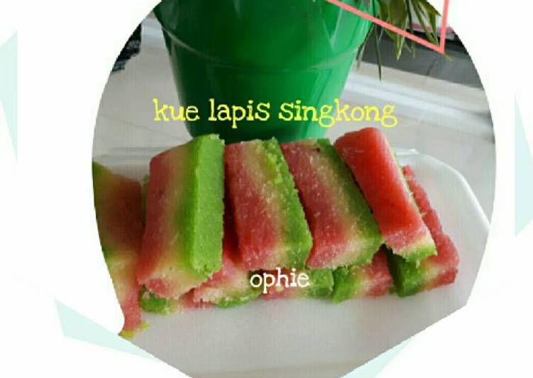 Resep Kue Lapis Singkong Anti Gagal