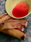roti gulung panggang with chesse