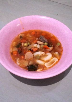 Foto resep Sup Merah Pas-pasan