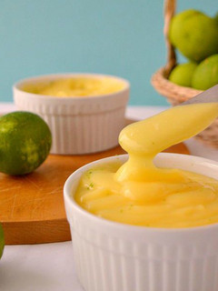 Foto principal de Crema rápida de lima o Lime Curd
