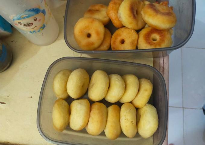 Resep Donat mini kentang empuk Anti Gagal