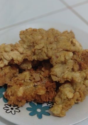 Foto resep Ayam goreng tepung