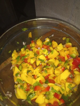 Easy Steps to Make Recipe Mango salsa that is Really Delicious, So Delicious}