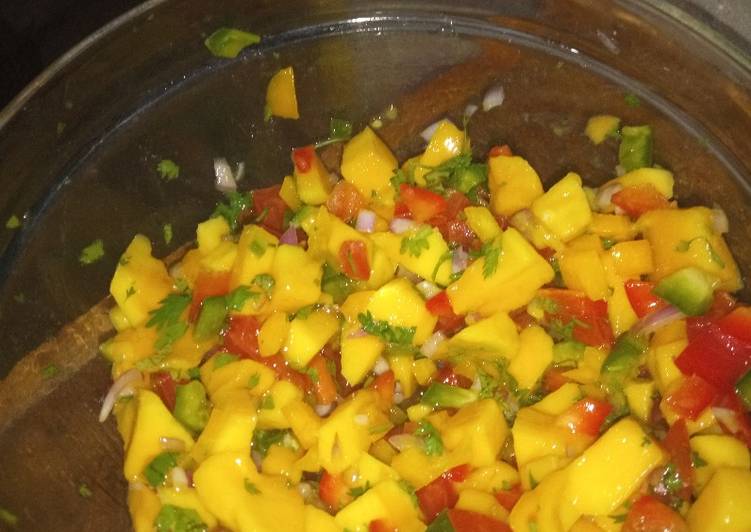 Easiest Way to Prepare Ultimate Mango salsa