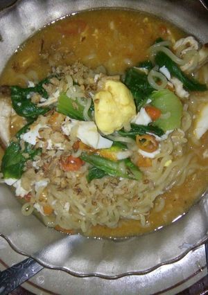 Foto resep Mie nyemek enaaaak pedas