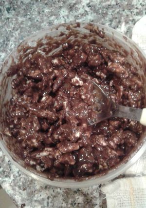 Una foto de Crema de chocolate