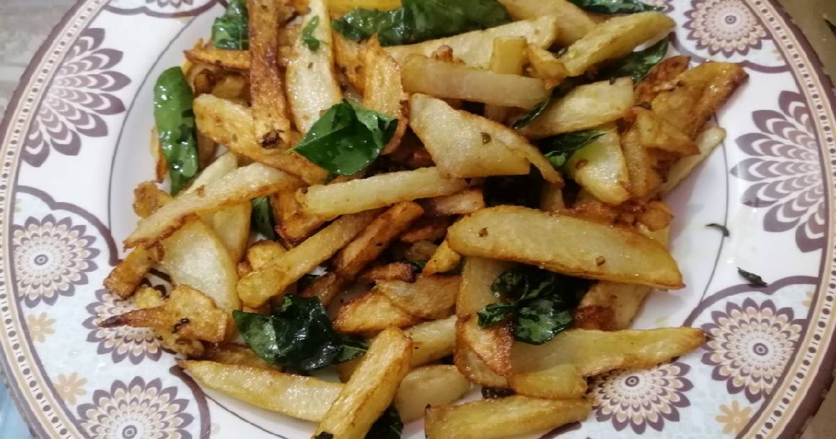 Homestyle Potato Fries Recipe By Zeenath Muhammad Amaanullah Cookpad