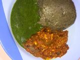 Amala with Ewedu(ayayo) soup