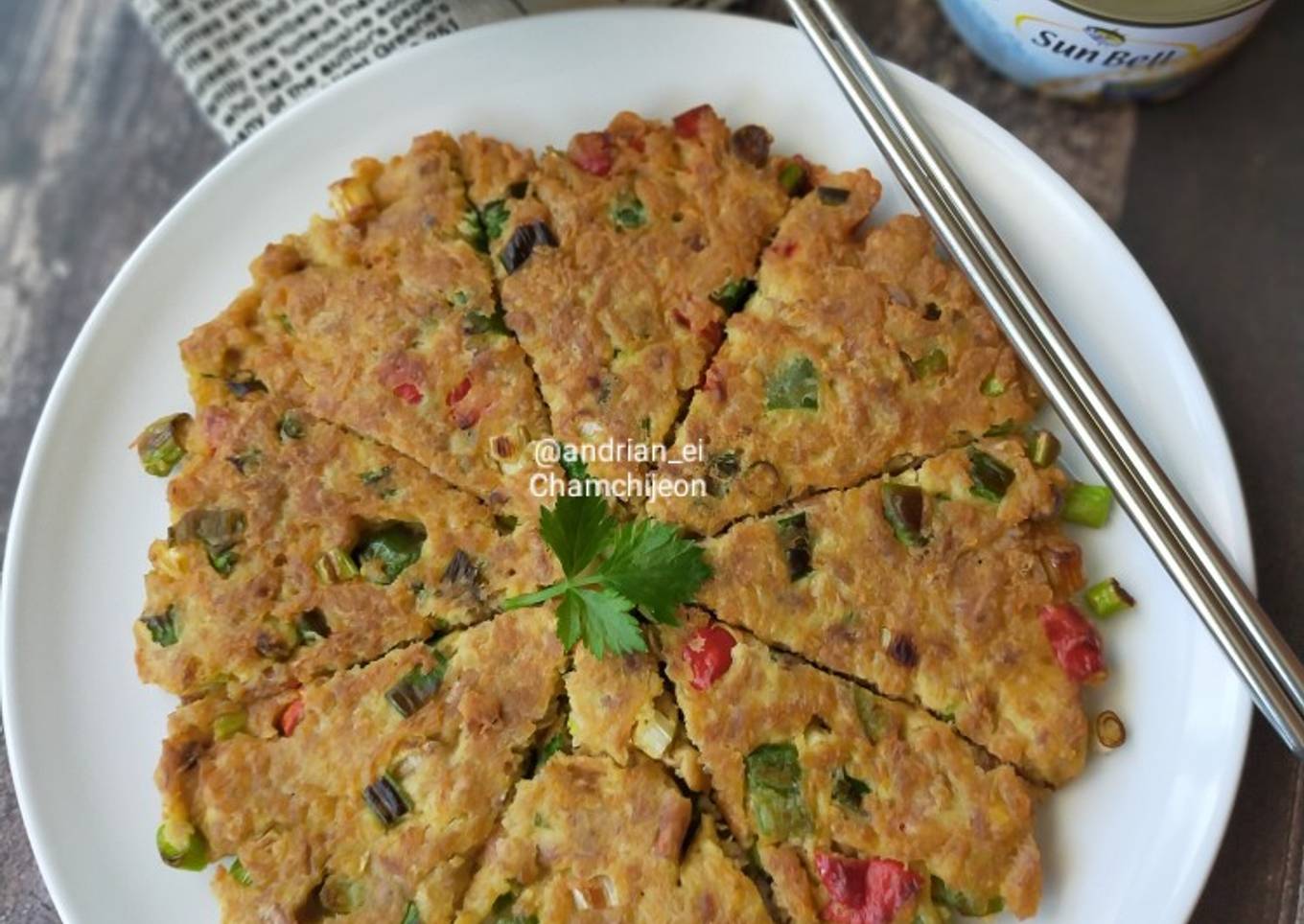 Chamchijeon (Korean Tuna Pancake)