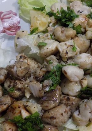 Una foto de Cachetes de raya al disco (3 sabores)