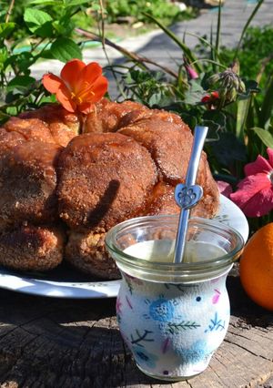 Una foto de Monkey bread de naranja🌹 (pan de mono)