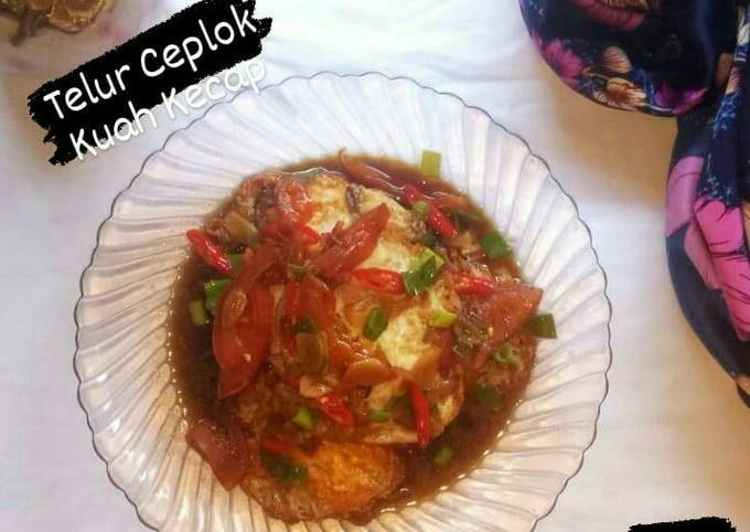 Telur Ceplok Kuah Kecap